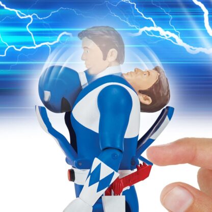 Power Rangers Actionfigur Auto-Morphin Blue Ranger 12 cm – Bild 7
