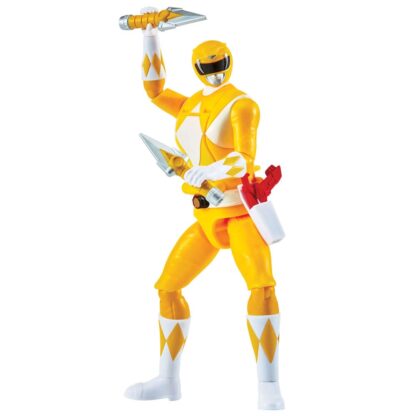 Power Rangers Actionfigur Auto-Morphin Yellow Ranger 12 cm – Bild 5