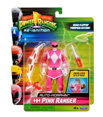 Power Rangers Actionfigur Auto-Morphin Pink Ranger 12 cm – Bild 2