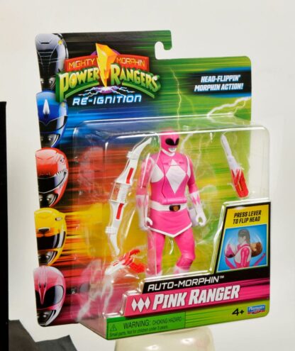 Power Rangers Actionfigur Auto-Morphin Pink Ranger 12 cm – Bild 3