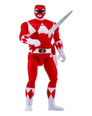 Power Rangers Actionfigur Auto-Morphin Red Ranger 12 cm