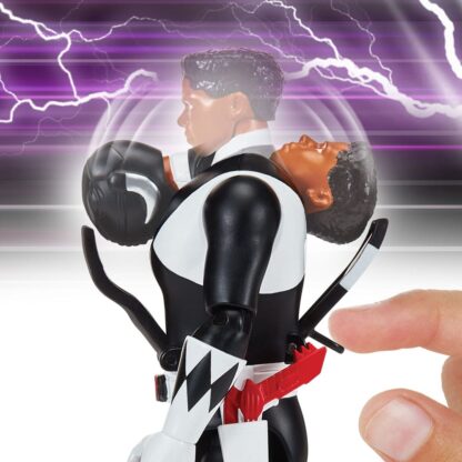 Power Rangers Actionfigur Auto-Morphin Black Ranger 12 cm – Bild 7