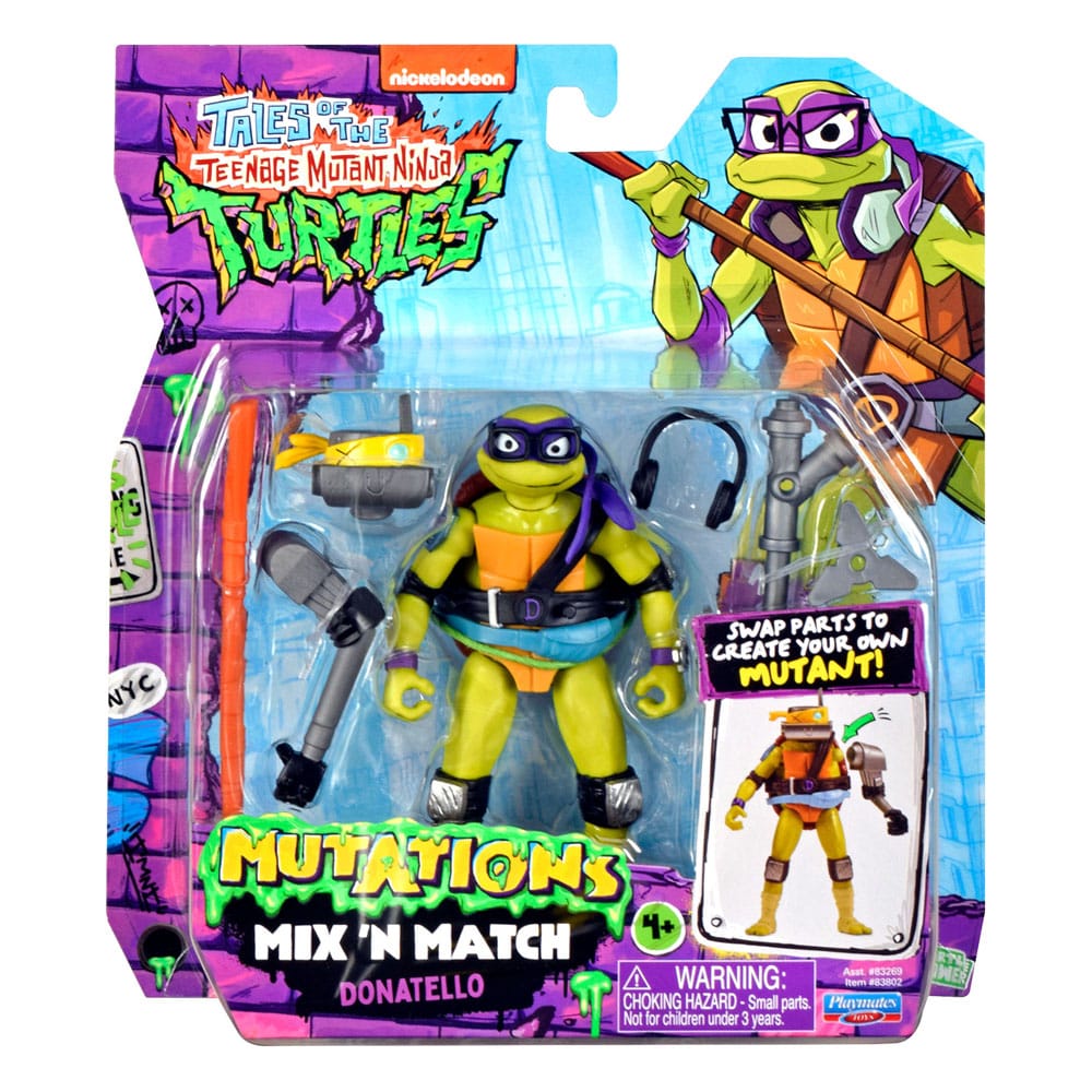 Die Abenteuer der Teenage Mutant Ninja Turtles Mix 'n Match Actionfigur Donatello 12 cm – Bild 2