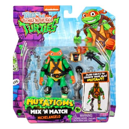 Die Abenteuer der Teenage Mutant Ninja Turtles Mix 'n Match Actionfigur Michelangelo 12 cm – Bild 2