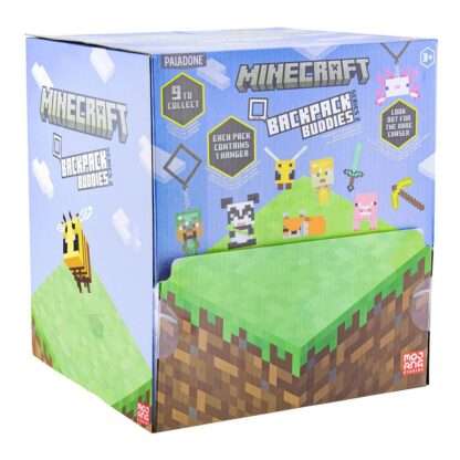 Minecraft Taschenanhänger Backpack Buddies Mystery Bags Series 2 Display (24)