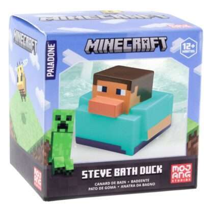 Minecraft Badeente Steve 6 cm – Bild 3