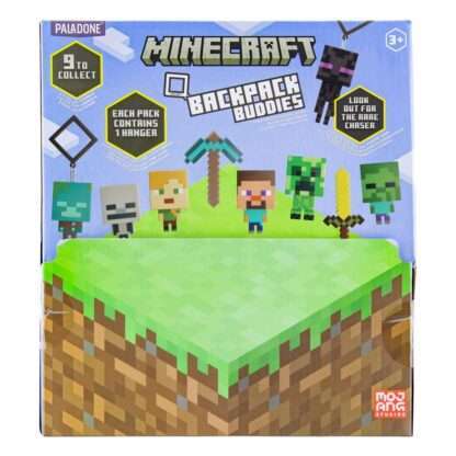 Minecraft Taschenanhänger Backpack Buddies Mystery Bags Series 4 Display (24)