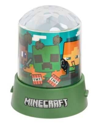 Minecraft Party Projektionsleuchte 13 cm