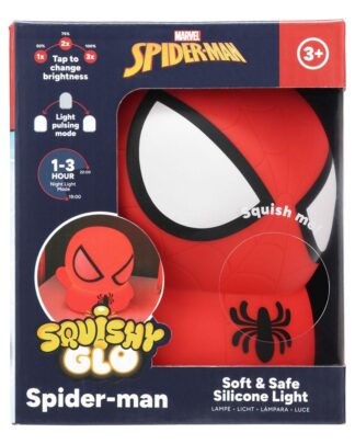 Spider-Man Squishy Glo Silikon-Leuchte 15 cm