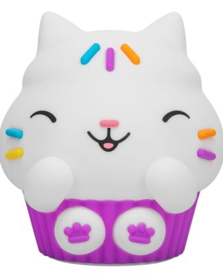 Gabby´s Dollhouse Squishy Glo Silikon-Leuchte Cakey Cat 15 cm