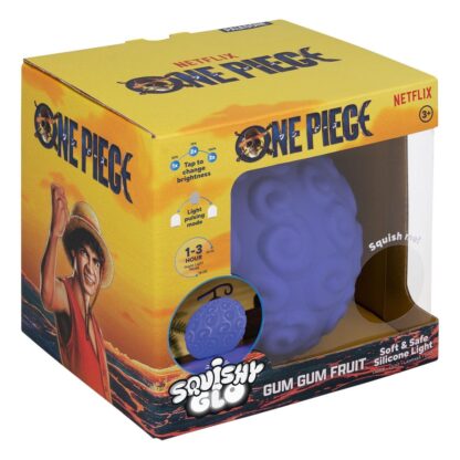 One Piece Squishy Glo Silikon-Leuchte Gum Gum Fruit 15 cm – Bild 3