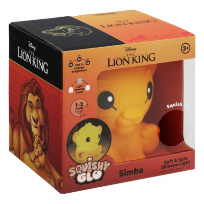 Disney Squishy Glo Silikon-Leuchte König der Löwen Simba 15 cm – Bild 3