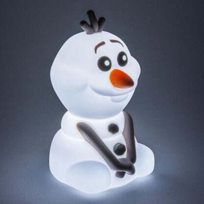 Die Eiskönigin Völlig unverfroren Squishy Glo Silikon-Leuchte Olaf 15 cm – Bild 2