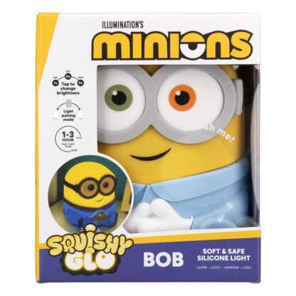 Minions Squishy Glo Silikon-Leuchte Bob 15 cm – Bild 2