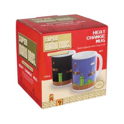 Super Mario Bros. Tasse mit Thermoeffekt Level – Bild 2