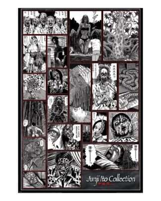 Junji Ito Poster Set Collection of the Macabre 61 x 91 cm (4)