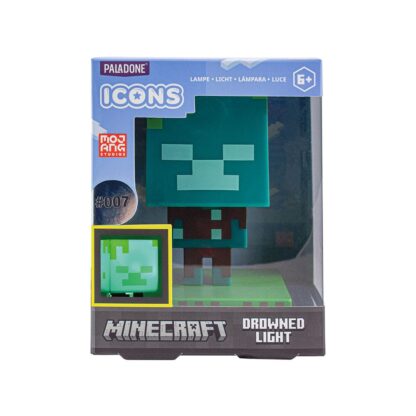 Minecraft Icon Lampe Drowned Zombie – Bild 3