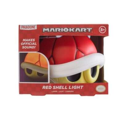 Mario Kart Leuchte mit Sound Red Shell 12 cm – Bild 3