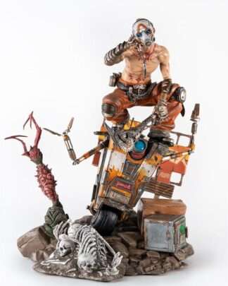 Borderlands 3 Statue 1/6 Psycho & Claptrap Diorama 40 cm