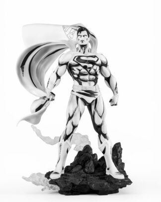 Man of Steel PX PVC Statue 1/8 SDCC 2024 Superman Black & White Version 36 cm    - Beschädigte Verpackung