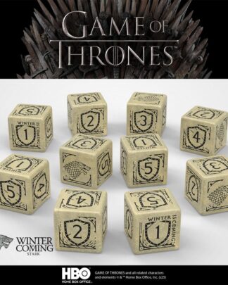 Game of Thrones Würfel Set Stark 10xD6 (10)