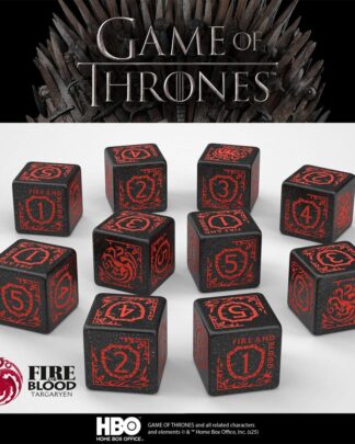 Game of Thrones Würfel Set Targaryen 10xD6 (10)