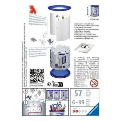 Star Wars 3D Puzzle Utensilo Stiftehalter R2-D2 (57 Teile) – Bild 3