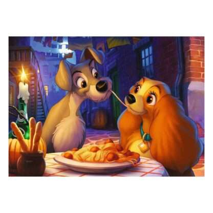 Disney Collector's Edition Puzzle Susi und Strolch (1000 Teile) – Bild 2