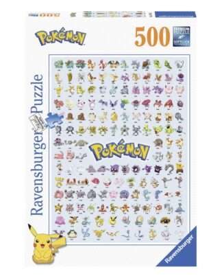 Pokémon Puzzle Pokémon Pokédex (500 Teile)