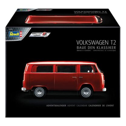 Kultfahrzeug Adventskalender VW T2 Bus 1/24 Modellbausatz – Bild 2