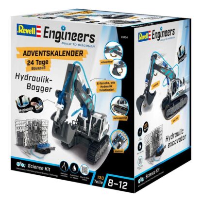 Revell Engineers Adventskalender Hydraulik-Bagger Modellbausatz – Bild 5
