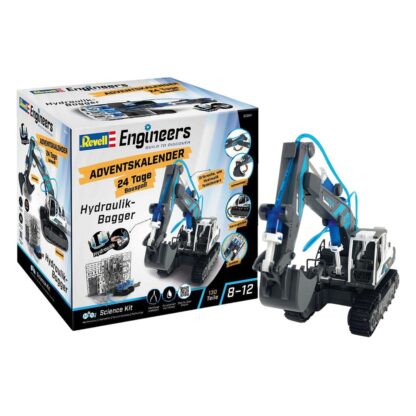 Revell Engineers Adventskalender Hydraulik-Bagger Modellbausatz – Bild 6