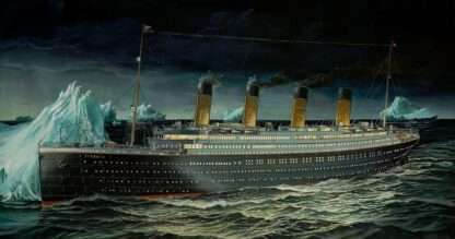 Titanic Modellbausatz Geschenkset 1/400 R.M.S. Titanic 100th Anniversary Edition 67 cm – Bild 13