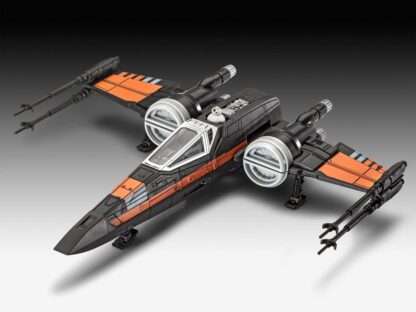Star Wars Modellbausatz 1/78 Poe's X-Wing Fighter 22 cm – Bild 7