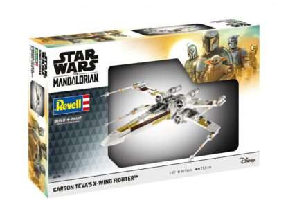 Star Wars Modellbausatz 1/57 Carson Teva's X-Wing Fighter 22 cm – Bild 7