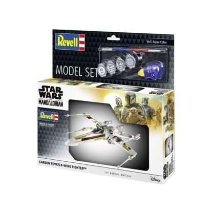 Star Wars Modellbausatz mit Basiszubehör 1/57 Carson Teva's X-Wing Fighter 22 cm – Bild 4