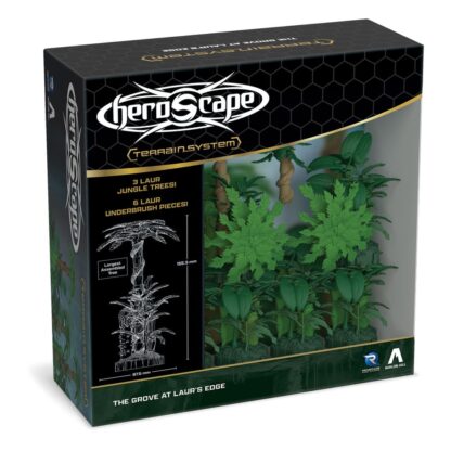 Heroscape Erweiterung The Grove at Laur's Edge Terrain *Englische Version*