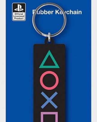 Sony PlayStation Gummi-Schlüsselanhänger Shapes 6 cm Umkarton (10)