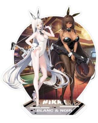 Goddess of Victory: Nikke Acryl Diorama Blanc & Noir 18 cm
