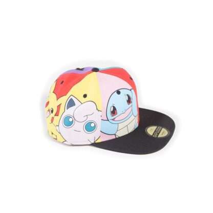 Pokemon Snapback Cap Multi Pop Art – Bild 3