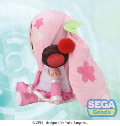 Character Vocal Series 01: Hatsune Miku Fuwa Petit Plüschfigur Sakura Miku Dodeka Jumbo 50 cm – Bild 2