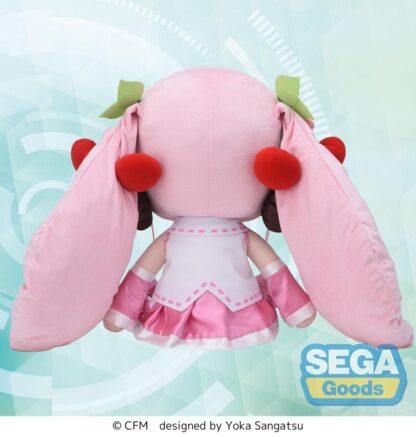 Character Vocal Series 01: Hatsune Miku Fuwa Petit Plüschfigur Sakura Miku Dodeka Jumbo 50 cm – Bild 4