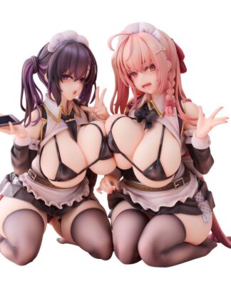 Original Character PVC Statuen 1/5 2er-Set Koho Miya & Otsuhane Fuwari illustration by Ninoude 18 cm