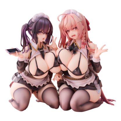 Original Character PVC Statuen 1/5 2er-Set Koho Miya & Otsuhane Fuwari illustration by Ninoude 18 cm