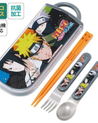 Naruto Essstäbchen & Löffel & Gabel Set Team 7
