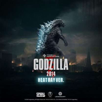 Godzilla 2014 Titans of the Monsterverse PVC Statue Godzilla (Heat Ray Version) 44 cm – Bild 2
