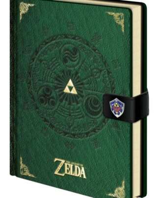 Legend of Zelda Premium Notizbuch A5 Triforce New Version