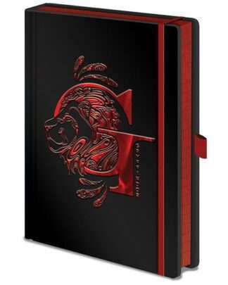 Harry Potter Premium Notizbuch A5 Gryffindor Foil