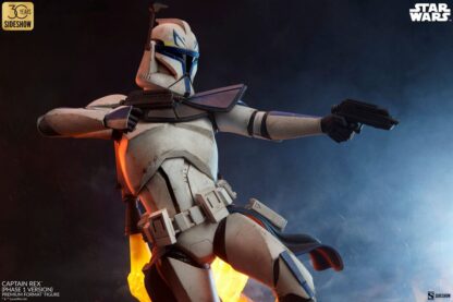 Star Wars Premium Format Figur Captain Rex (Phase 1 Version) Sideshow Exclusive 68 cm – Bild 4