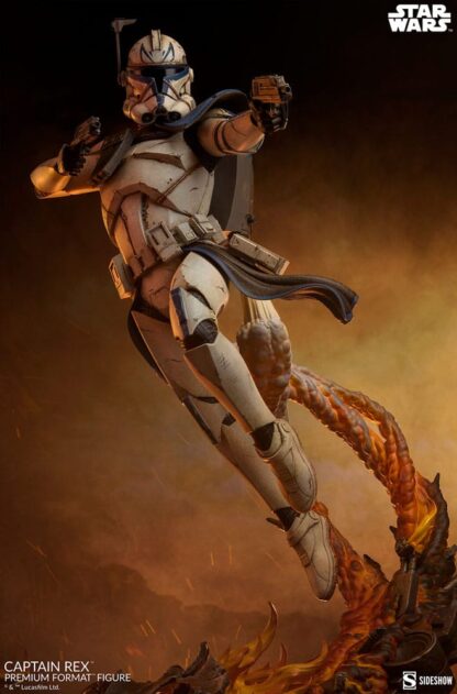 Star Wars Premium Format Figur Captain Rex 68 cm - Beschädigte Verpackung – Bild 10